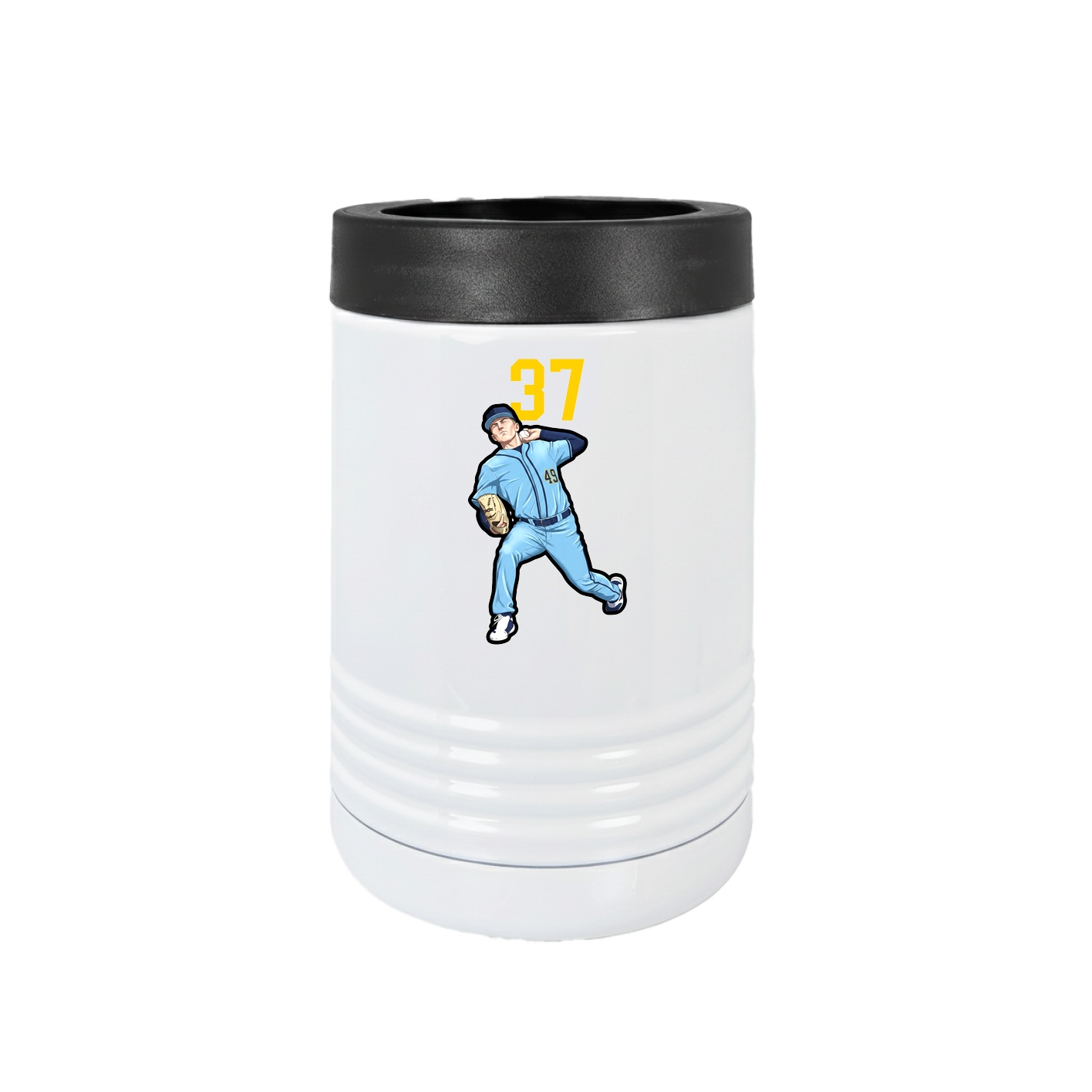 Beverage Holder — Number Top in White