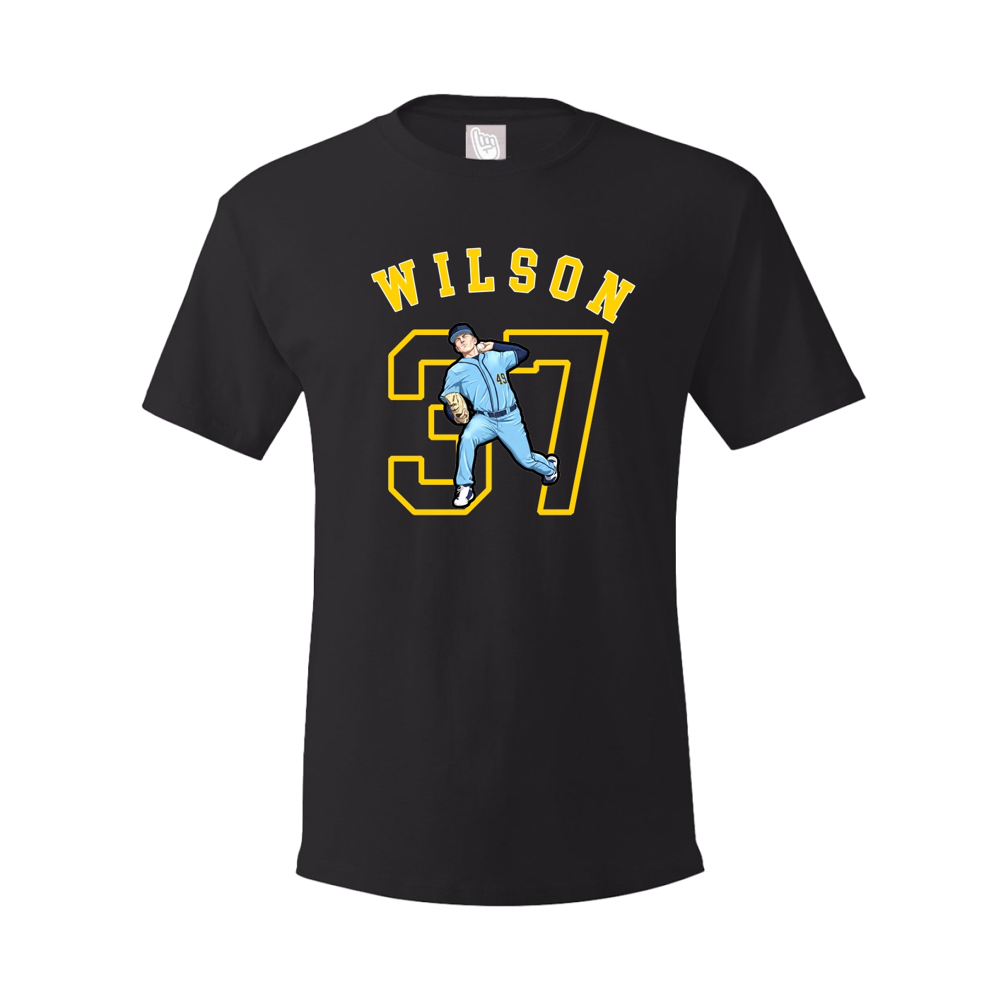Youth Tee — Shirsey Arch in Black