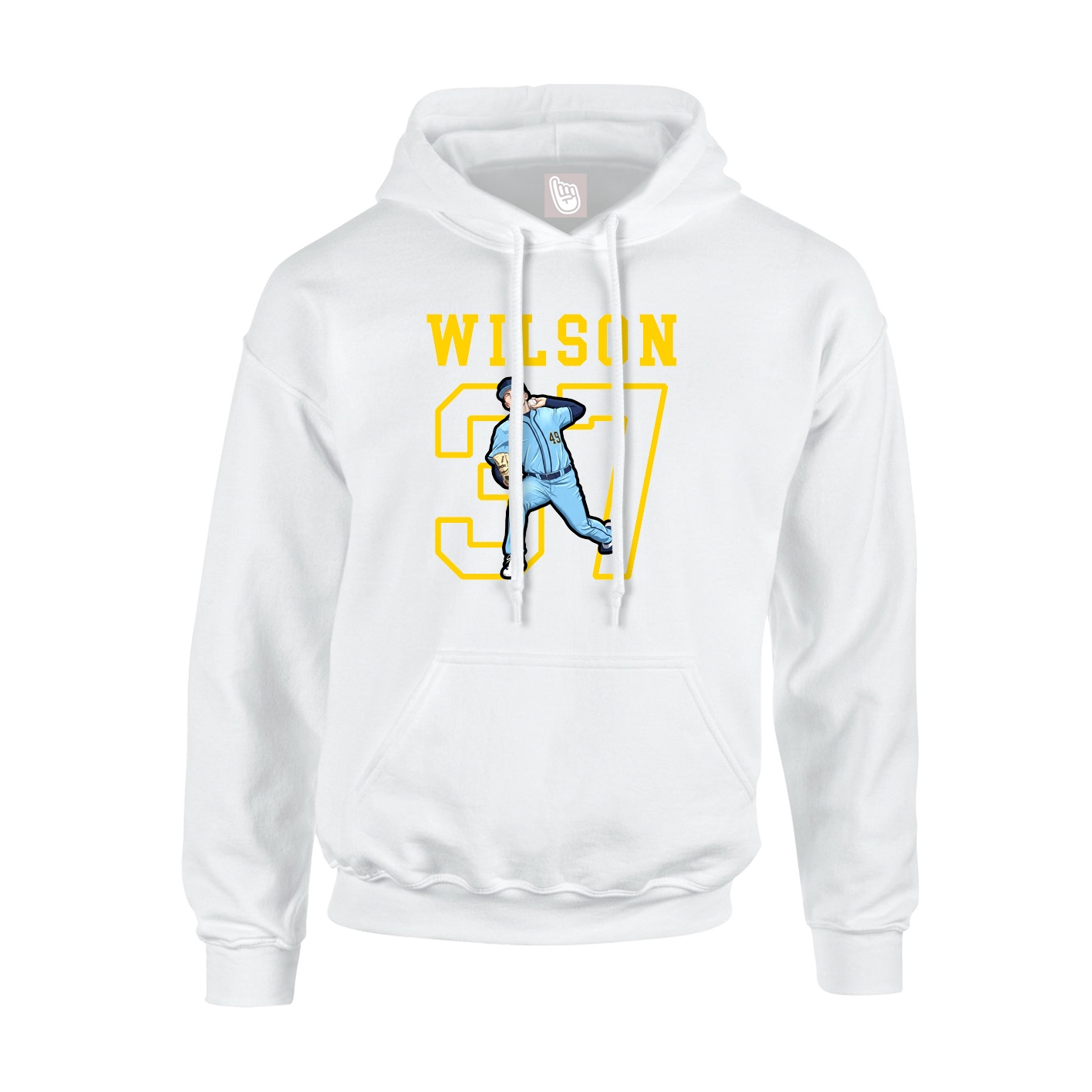 Youth Hoodie — Shirsey in White