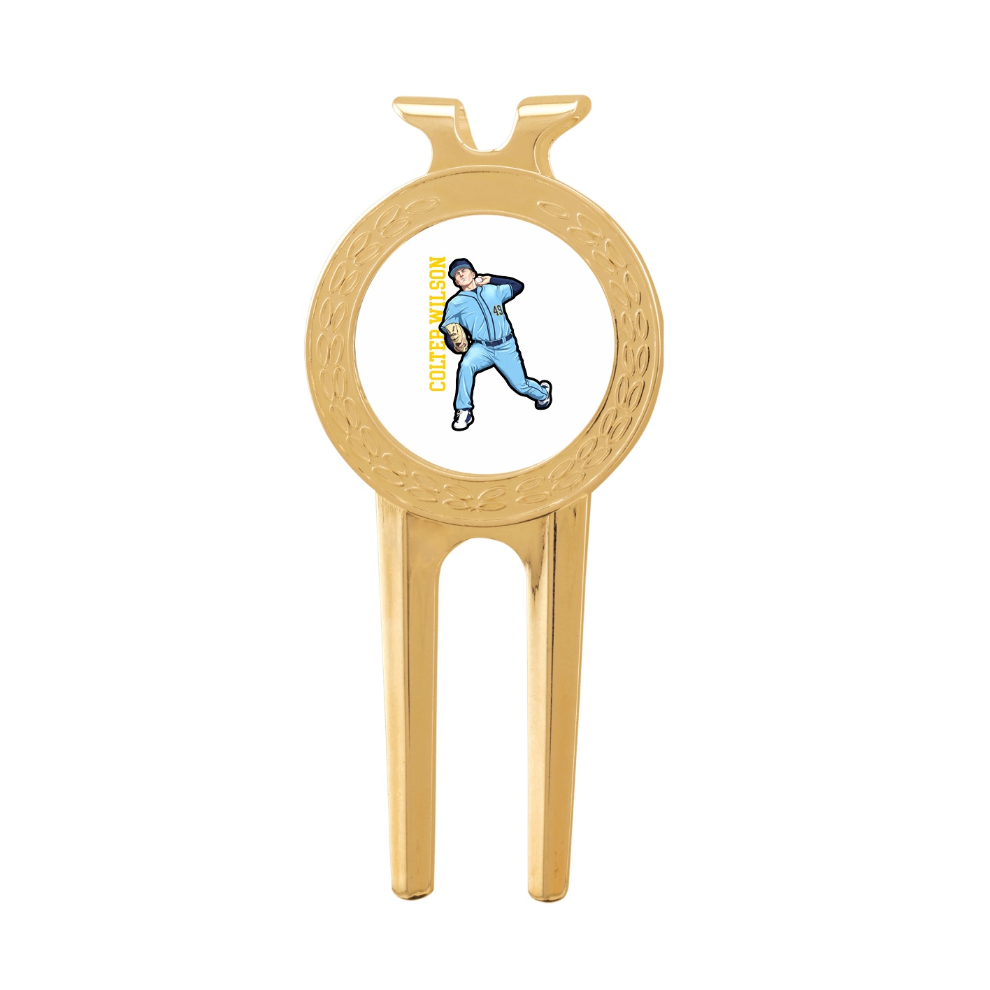 Divot Tool with Ball Marker — Name Vertical in Classic