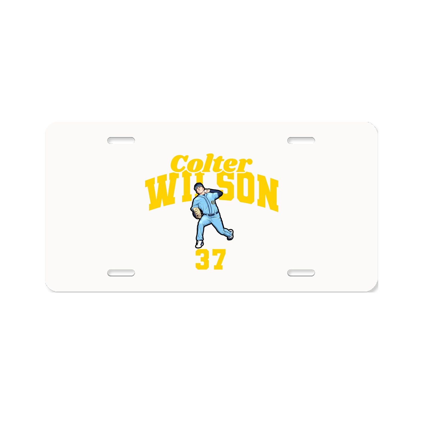 License Plate — Signature Arch in Classic
