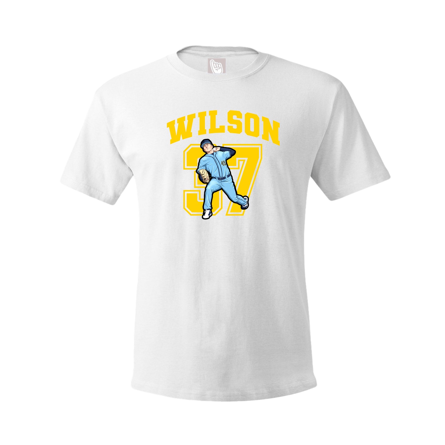 Tee — Number in White