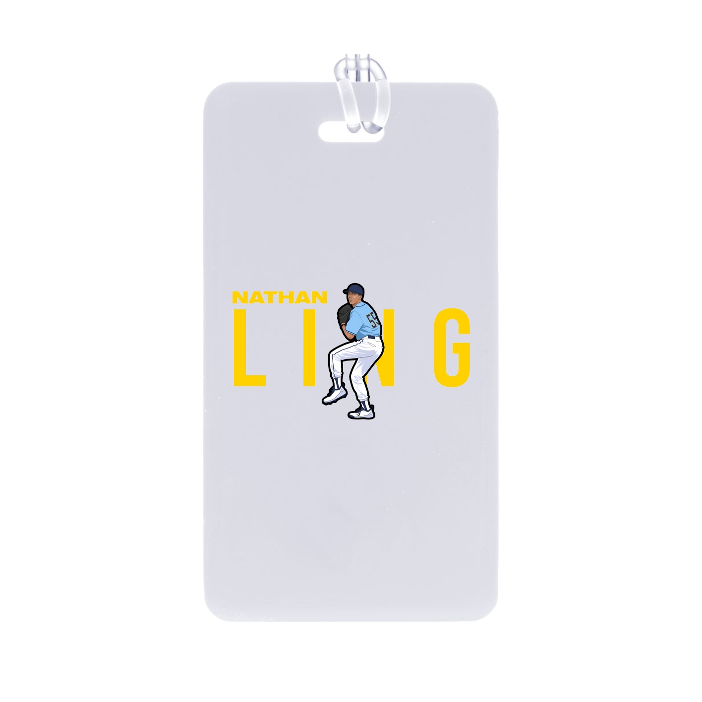 Bag Tag — Player Name in Classic