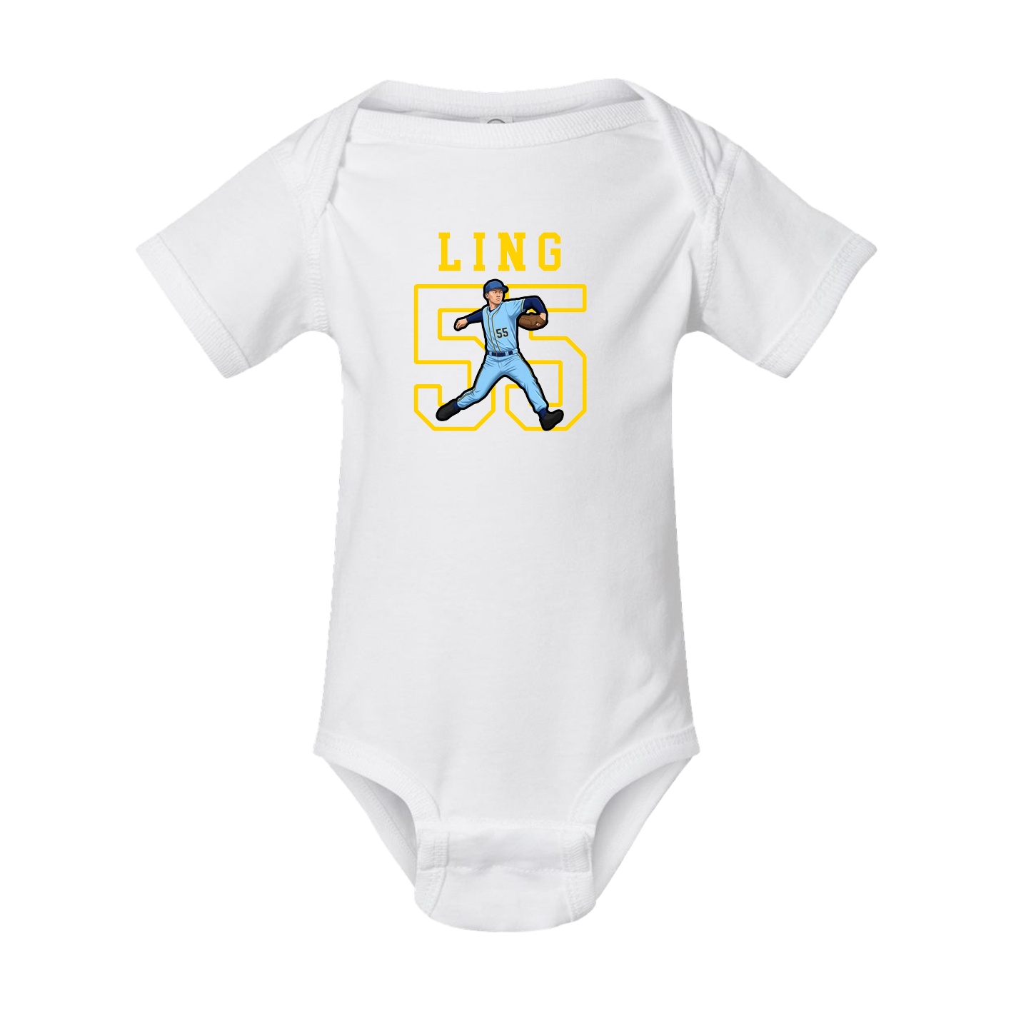 Baby Onesie — Shirsey in White