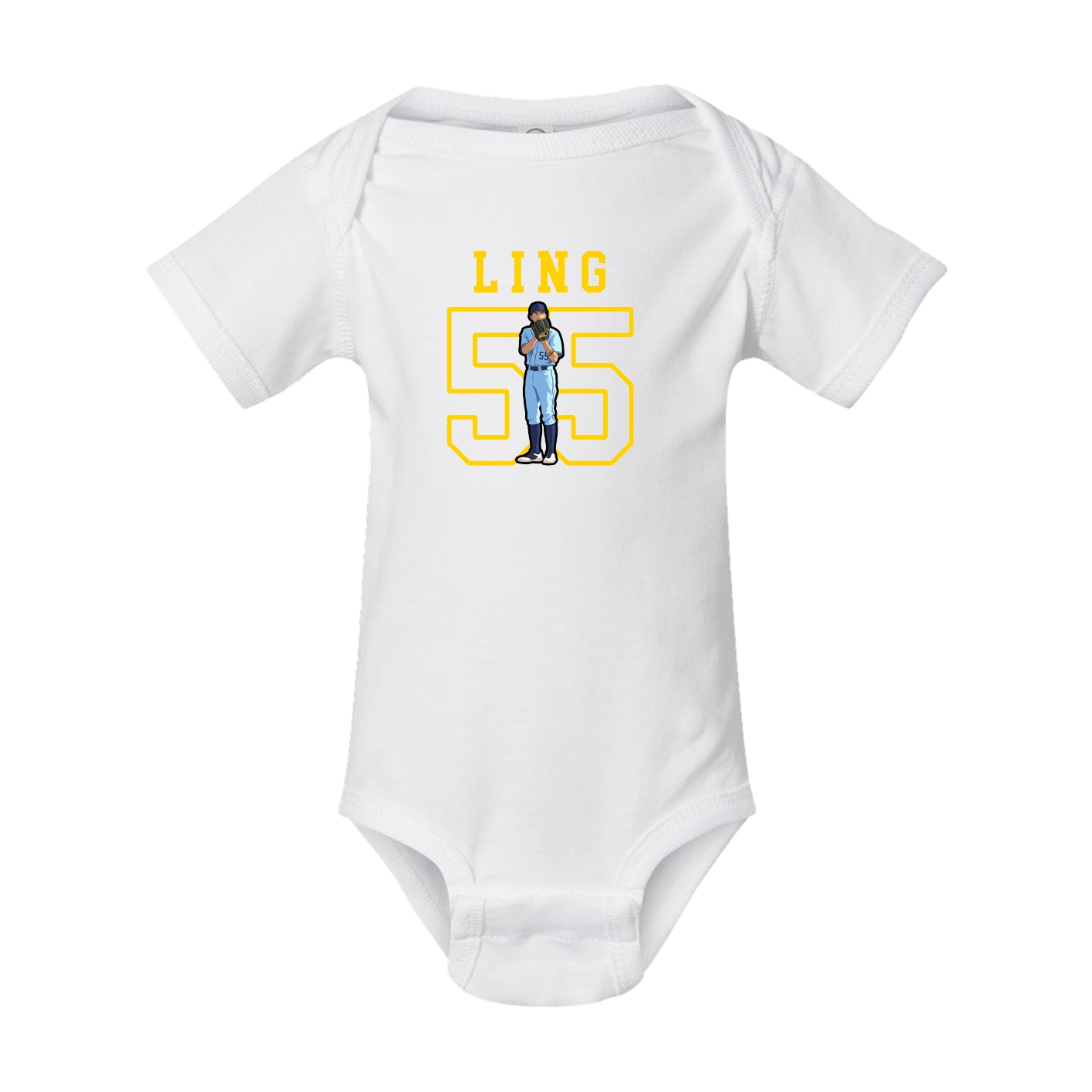 Baby Onesie — Shirsey in White