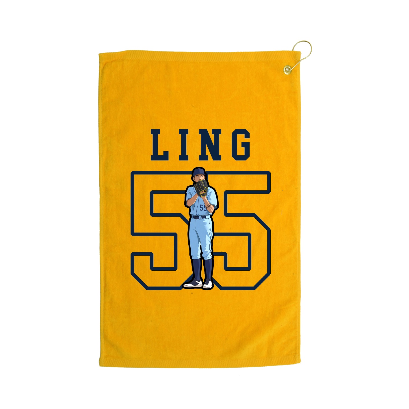Golf Towel — Shirsey in Gold