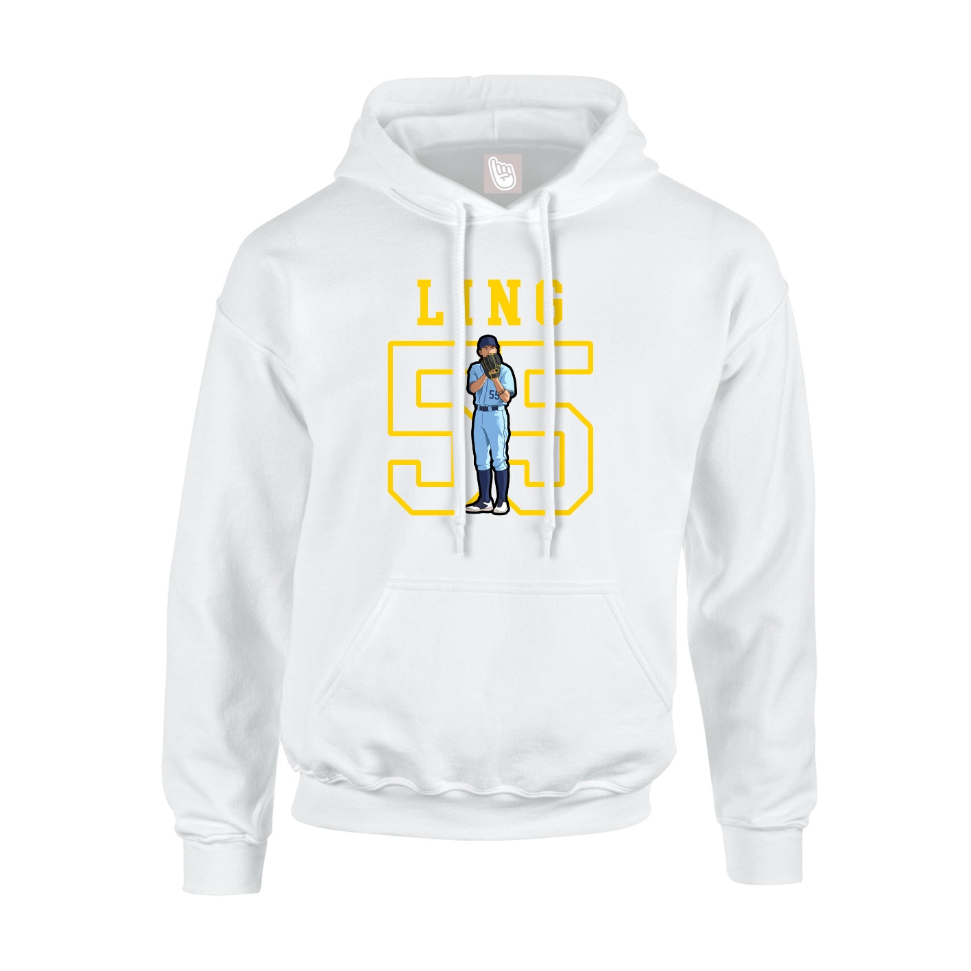 Youth Hoodie — Shirsey in White