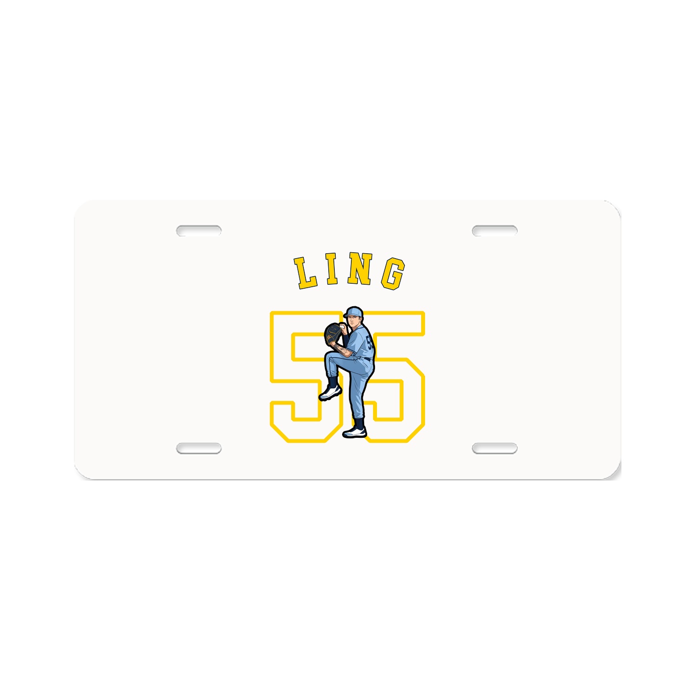 License Plate — Shirsey Arch in Classic