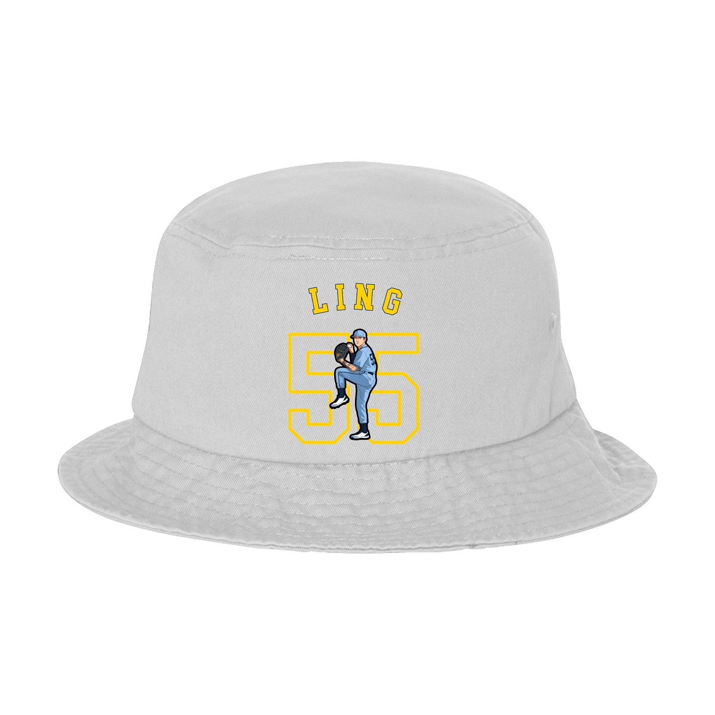Bucket Cap — Shirsey Arch in White