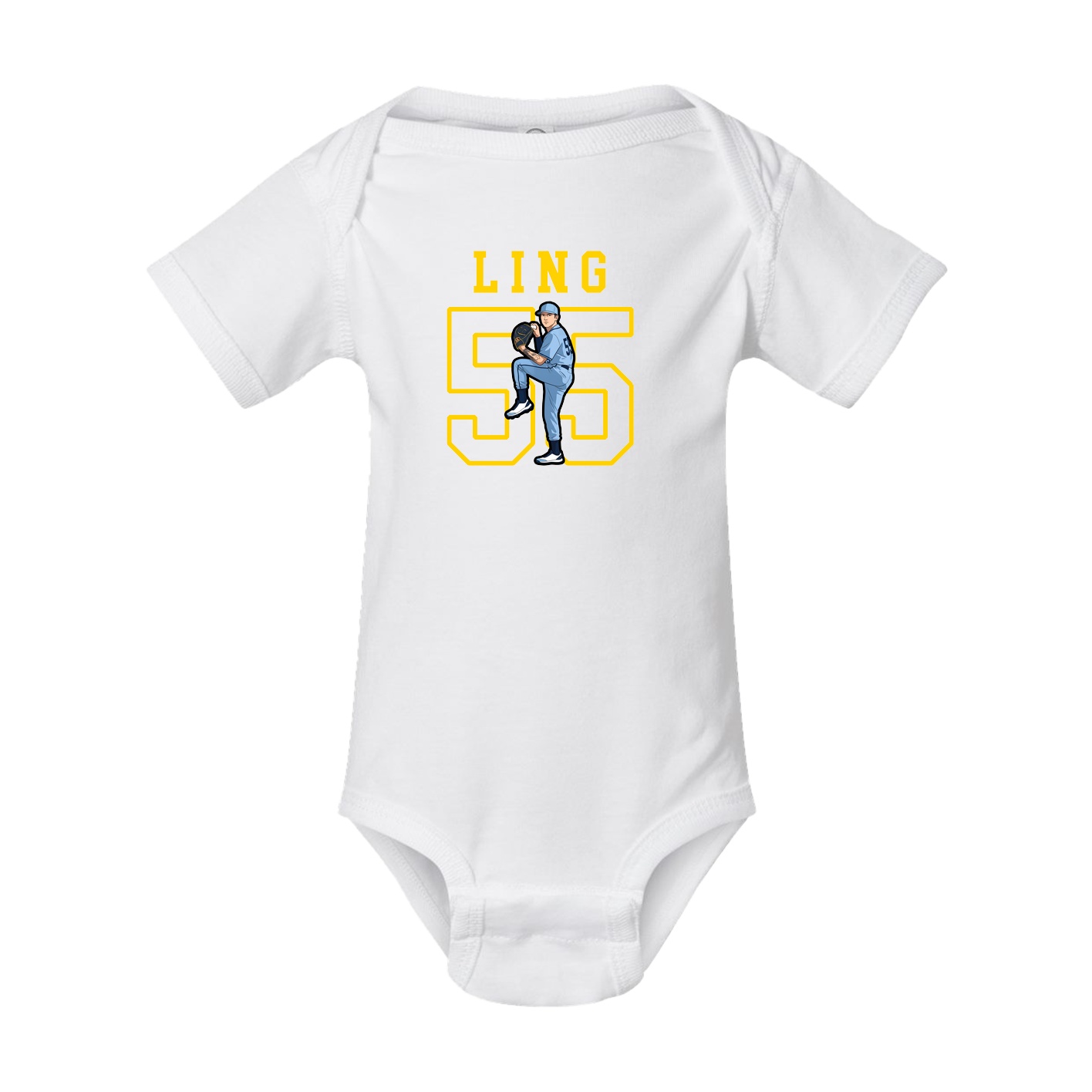 Baby Onesie — Shirsey in White
