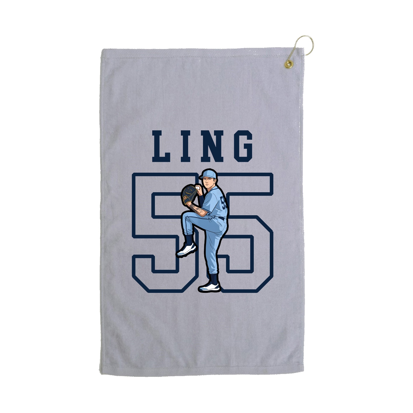 Golf Towel — Shirsey in Grey