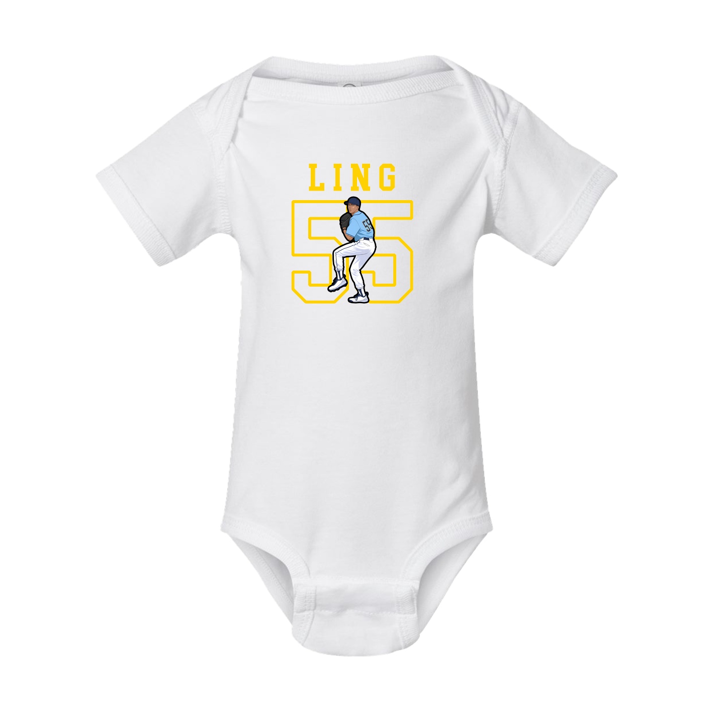 Baby Onesie — Shirsey in White