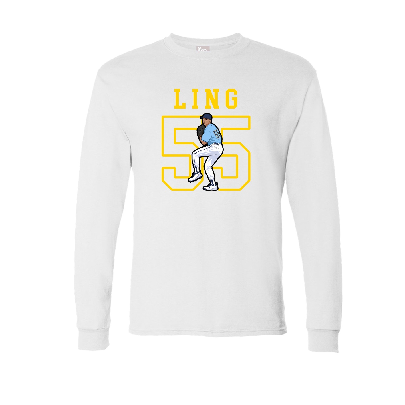 Long Sleeve Tee — Shirsey in White