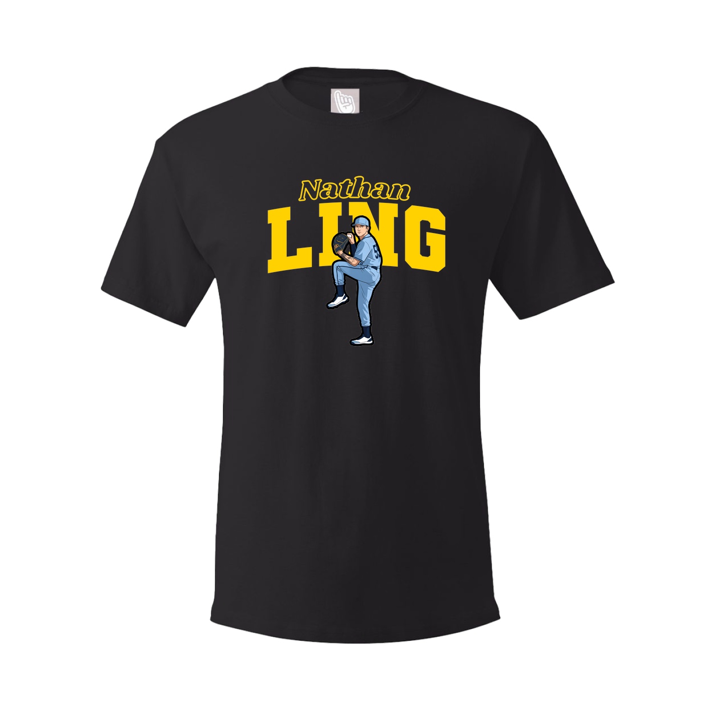 Tee — Name Arch in Black