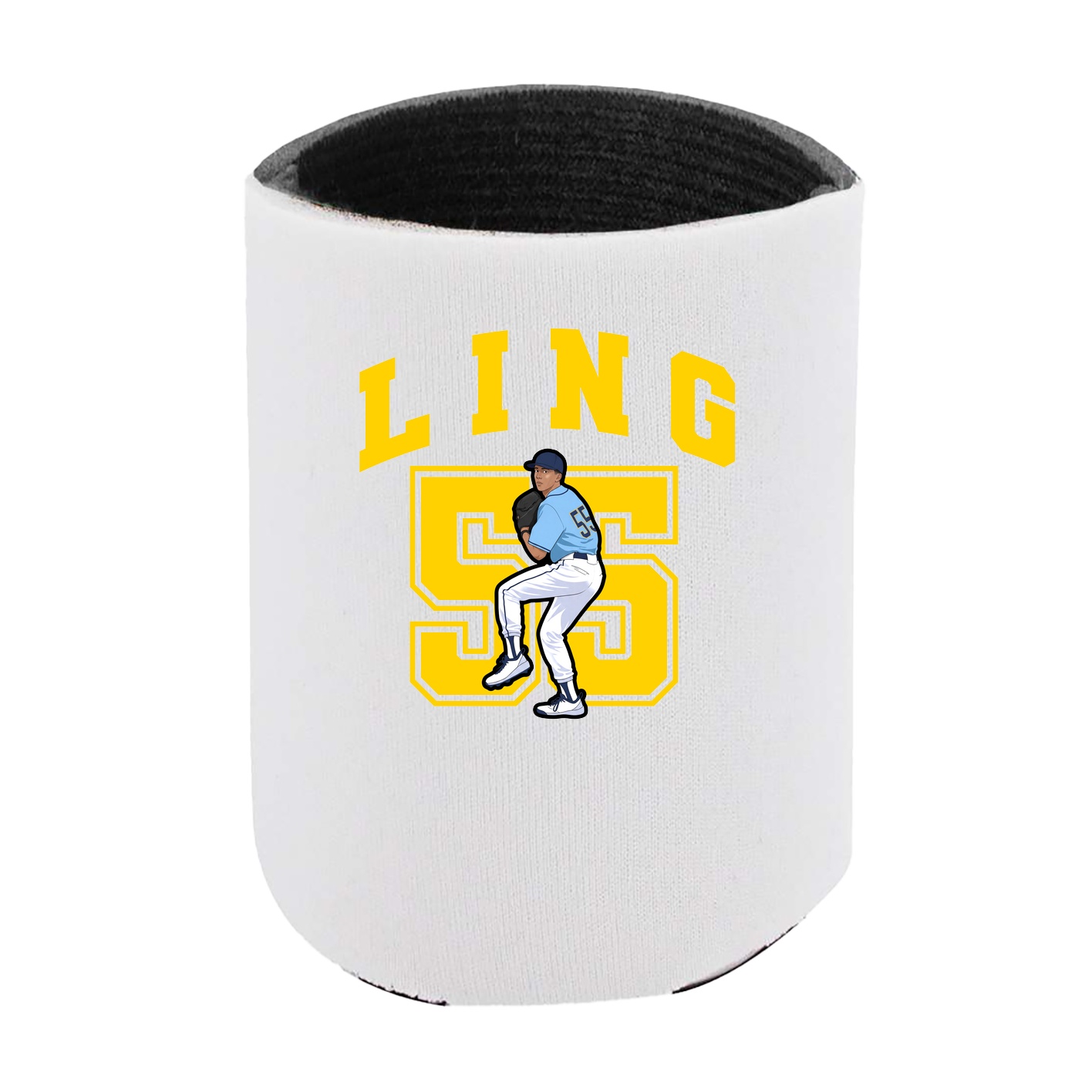 Can Holder — Number in White