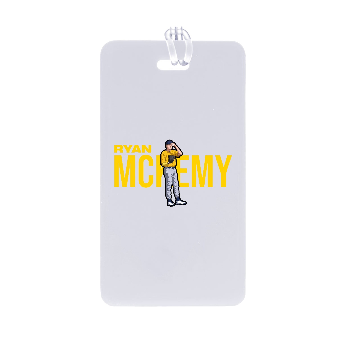 Bag Tag — Player Name in Classic