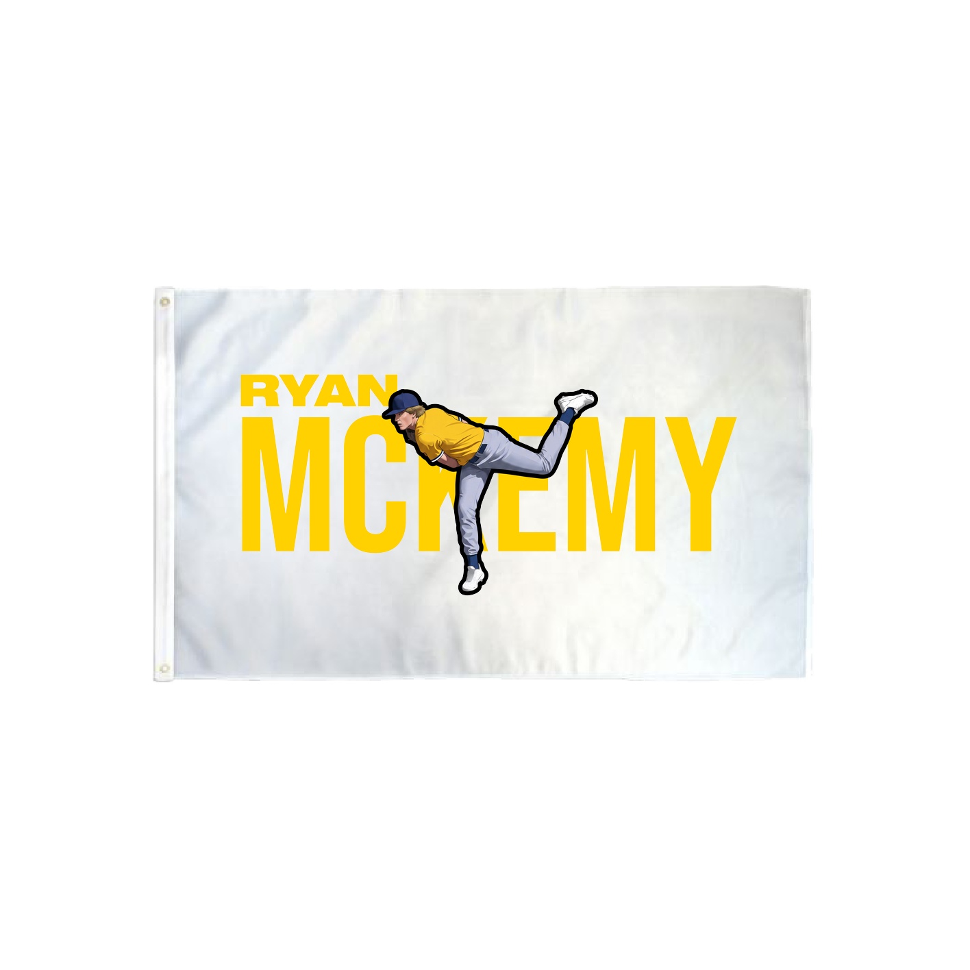 3x5 Flag — Player Name in Classic