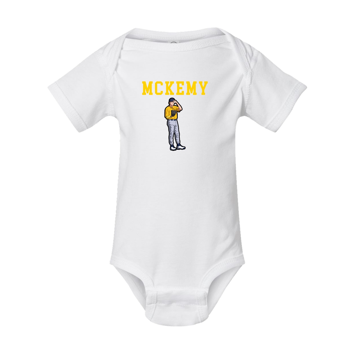 Baby Onesie — Shirsey in White