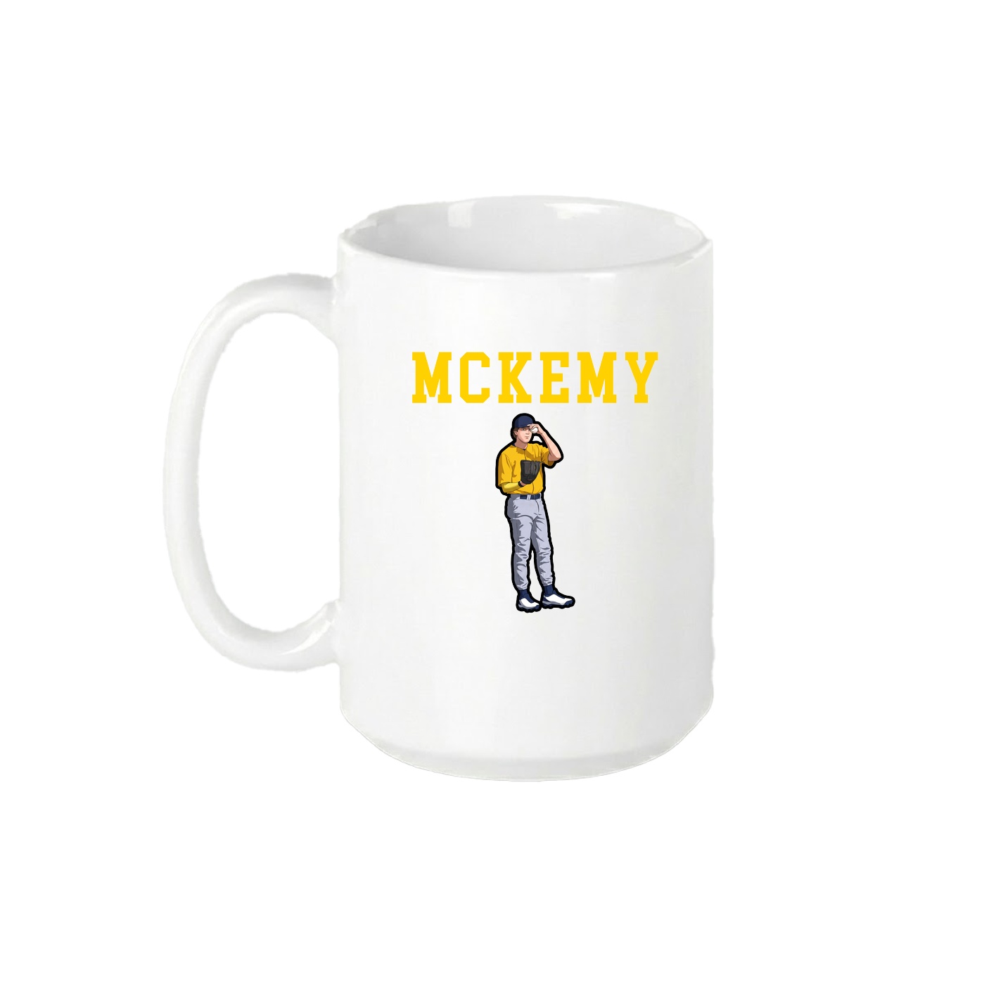 15oz Coffee Mug — Shirsey in White
