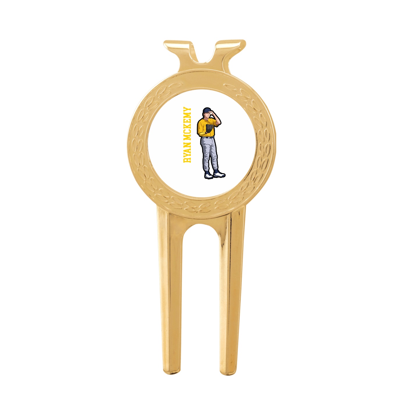 Divot Tool with Ball Marker — Name Vertical in Classic