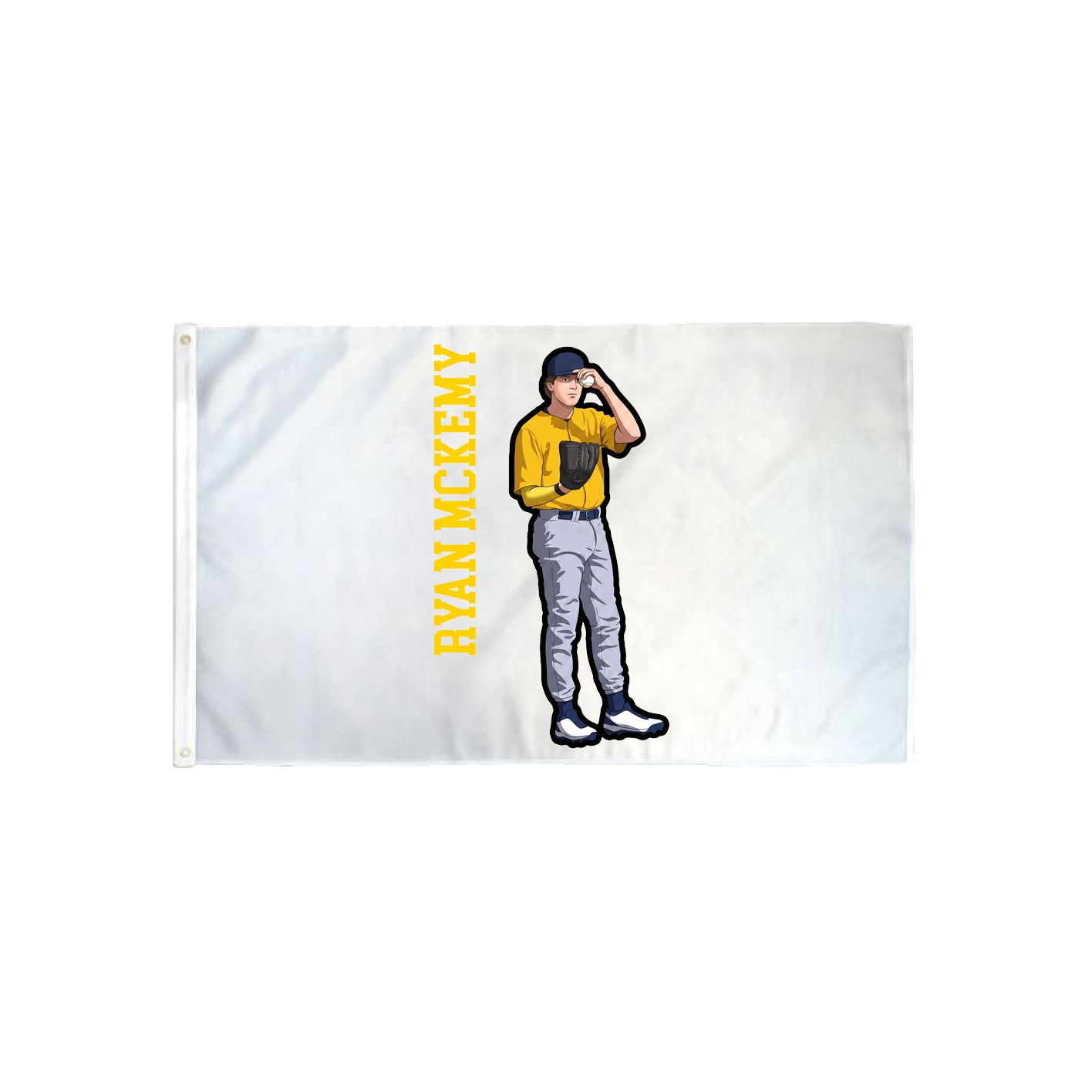 3x5 Flag — Name Vertical in Classic