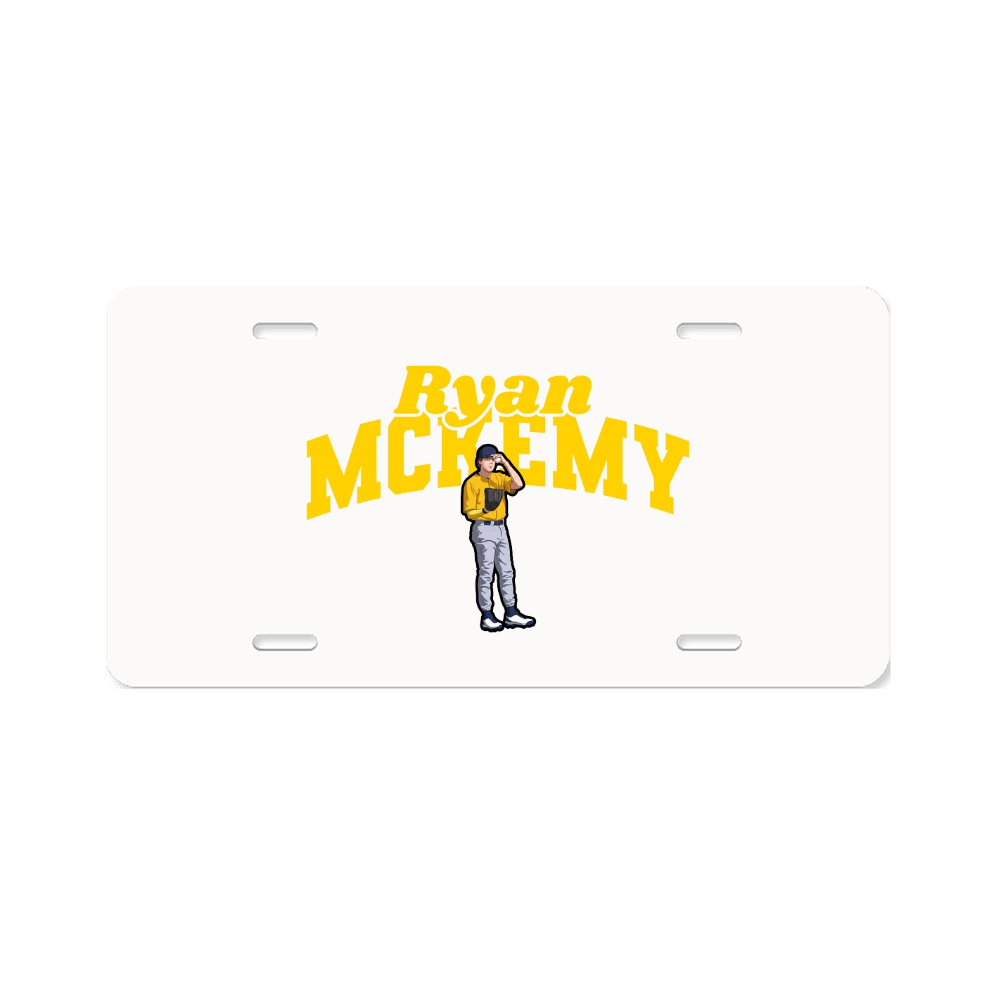License Plate — Signature Arch in Classic