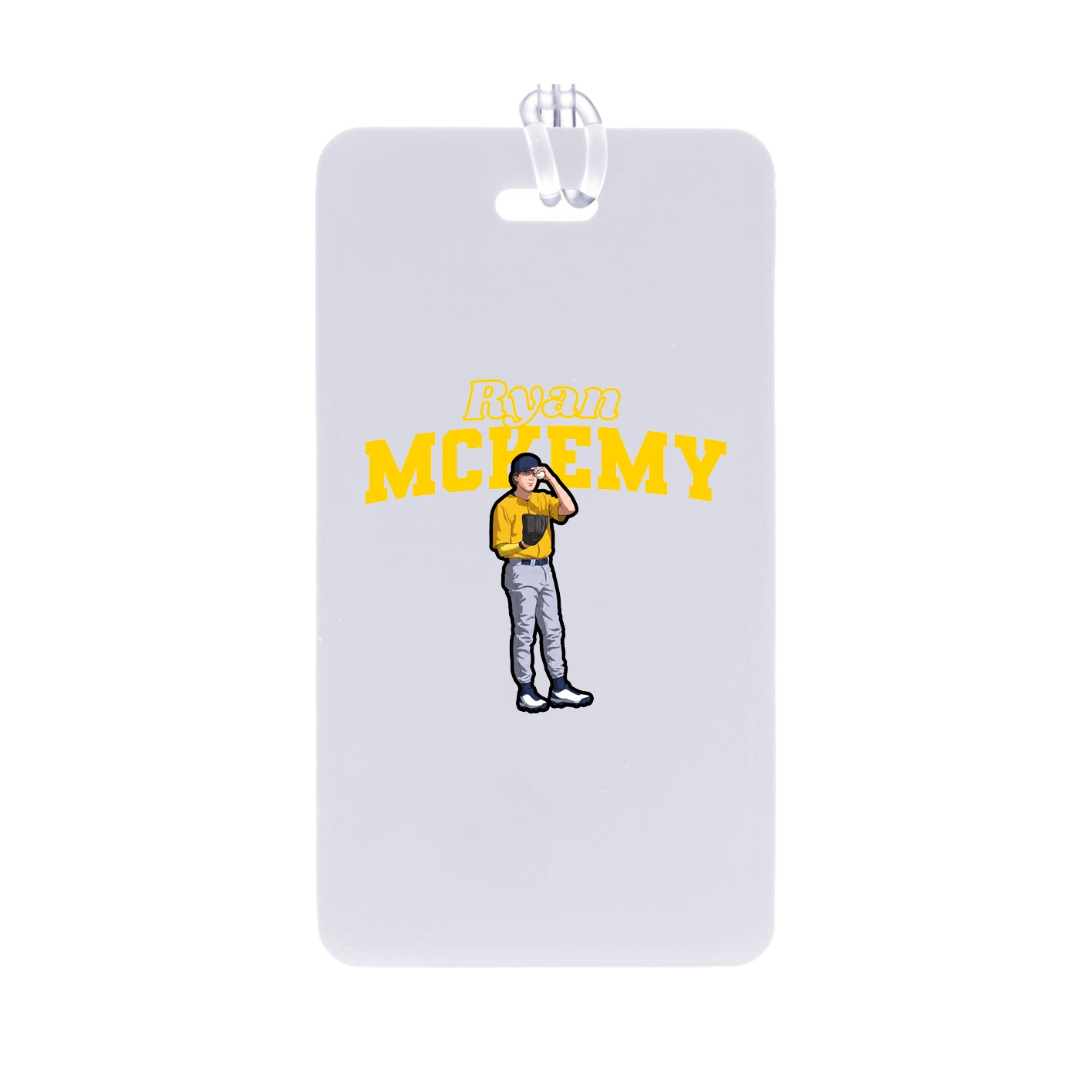 Bag Tag — Name Arch in Classic