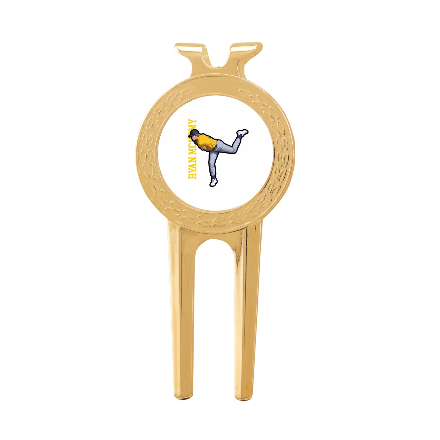 Divot Tool with Ball Marker — Name Vertical in Classic