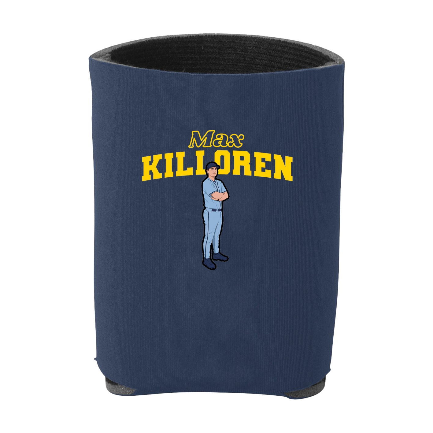 Can Holder — Name Arch in Navy