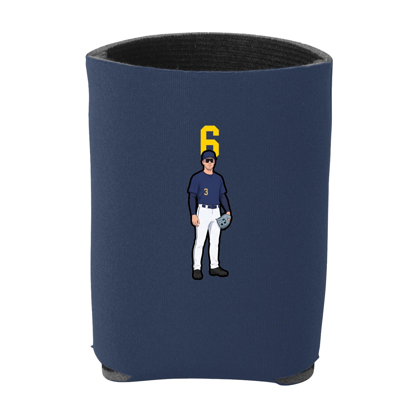 Can Holder — Number Top in Navy