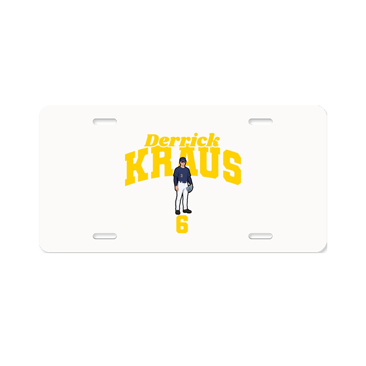 License Plate — Signature Arch in Classic