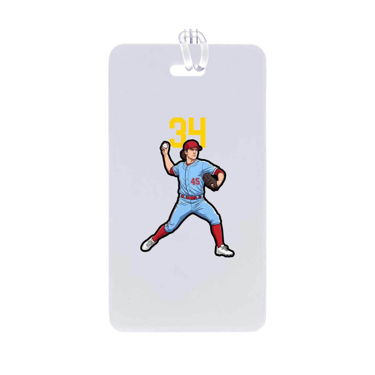 Bag Tag — Number Top in Classic