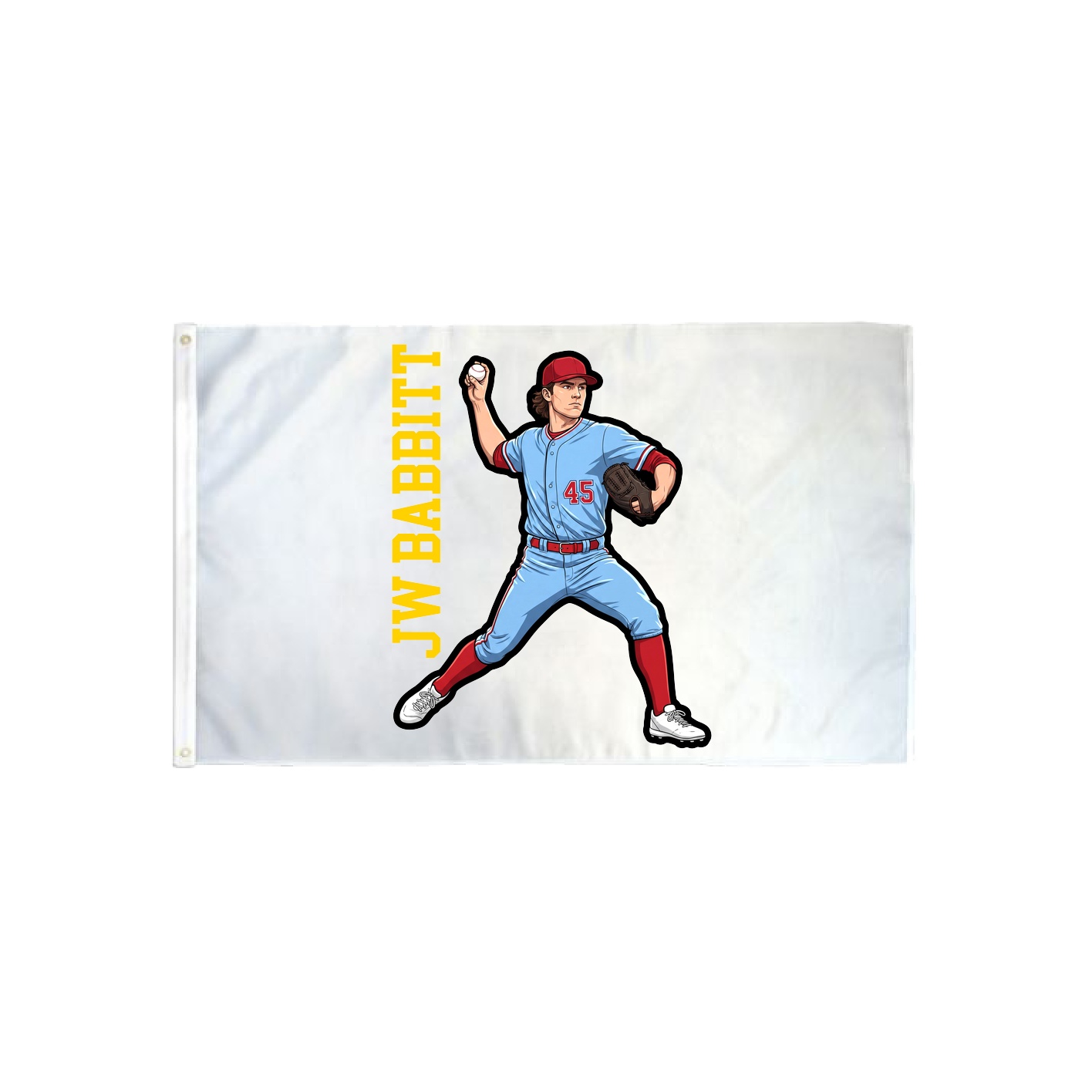3x5 Flag — Name Vertical in Classic