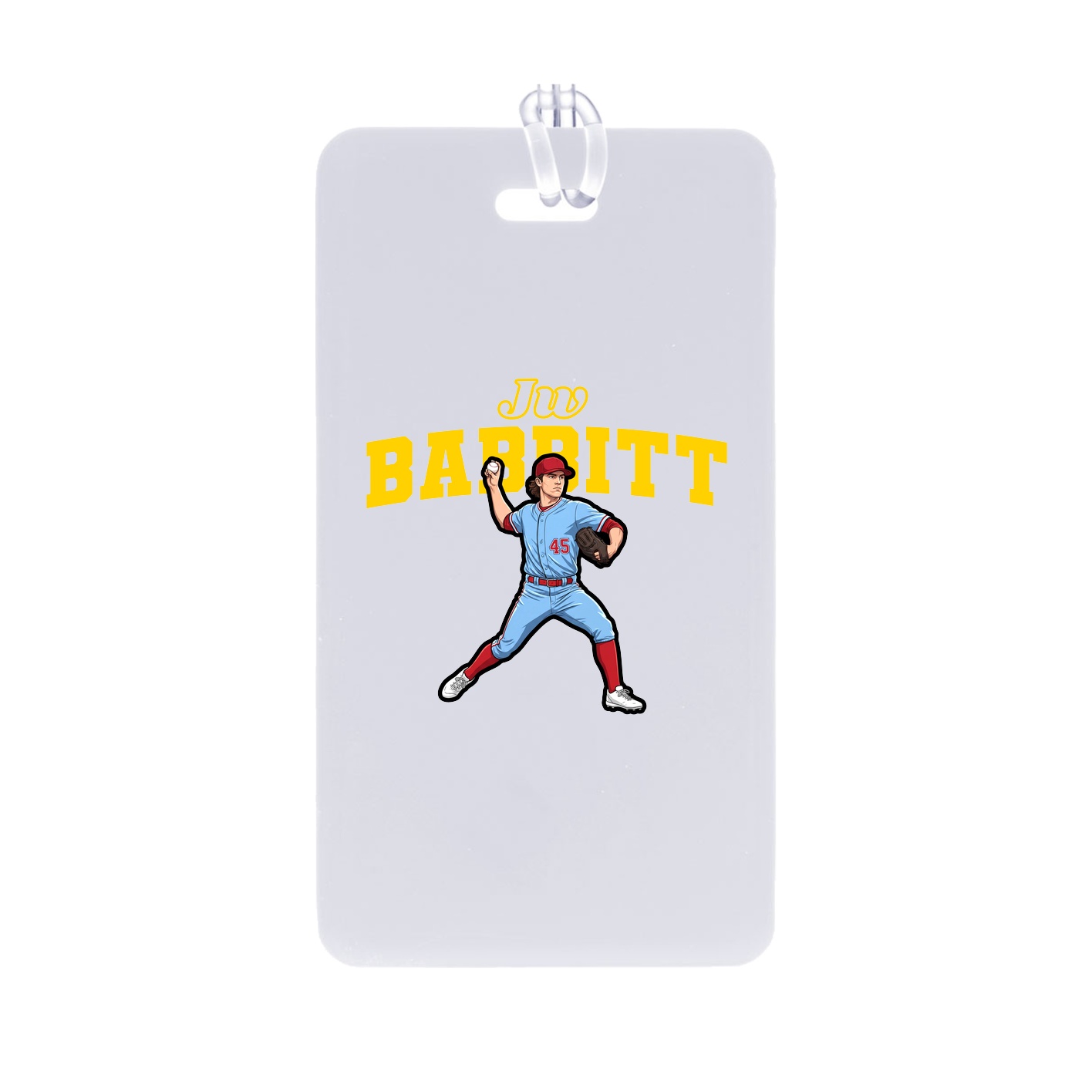 Bag Tag — Name Arch in Classic