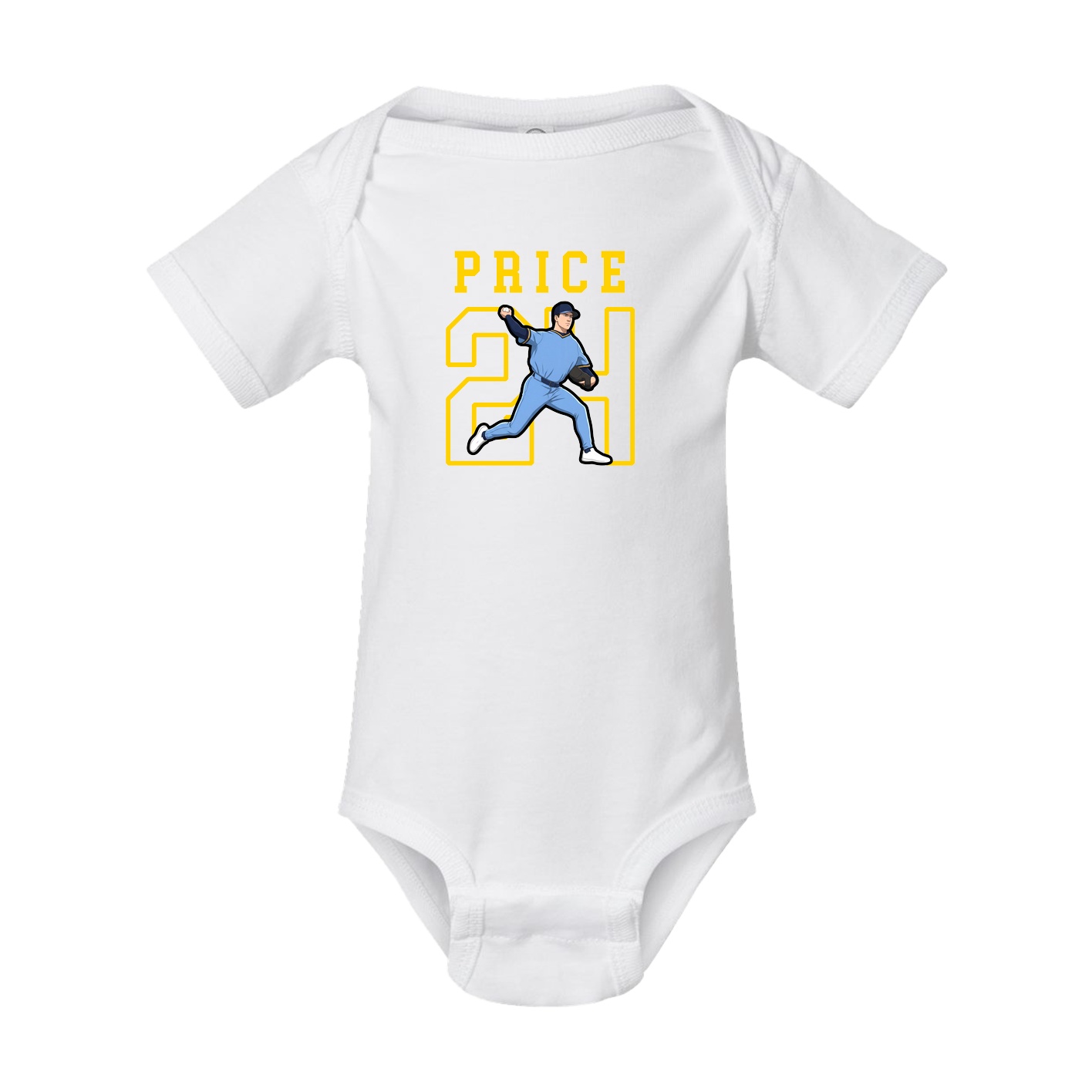 Baby Onesie — Shirsey in White