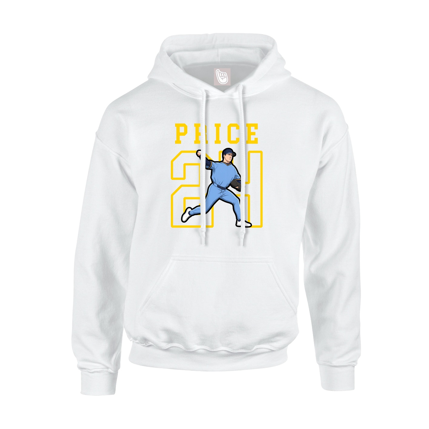 Youth Hoodie — Shirsey in White