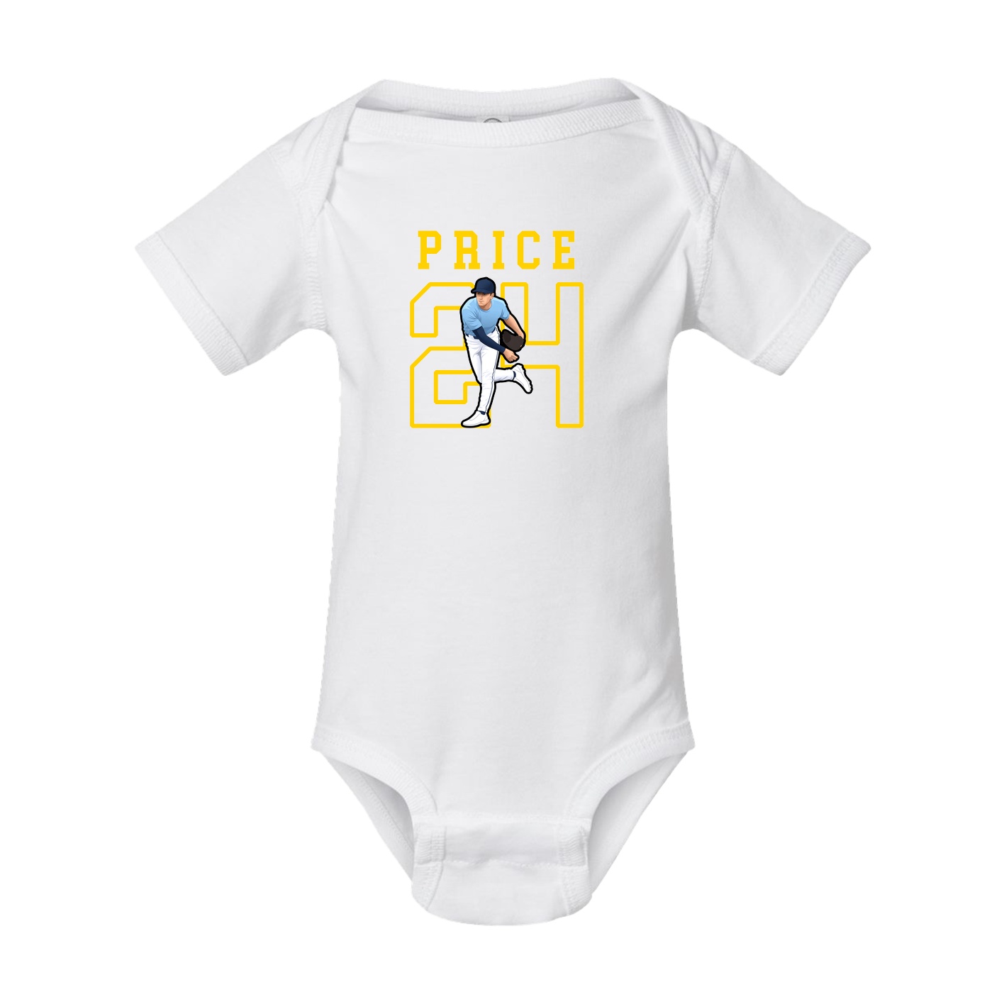 Baby Onesie — Shirsey in White