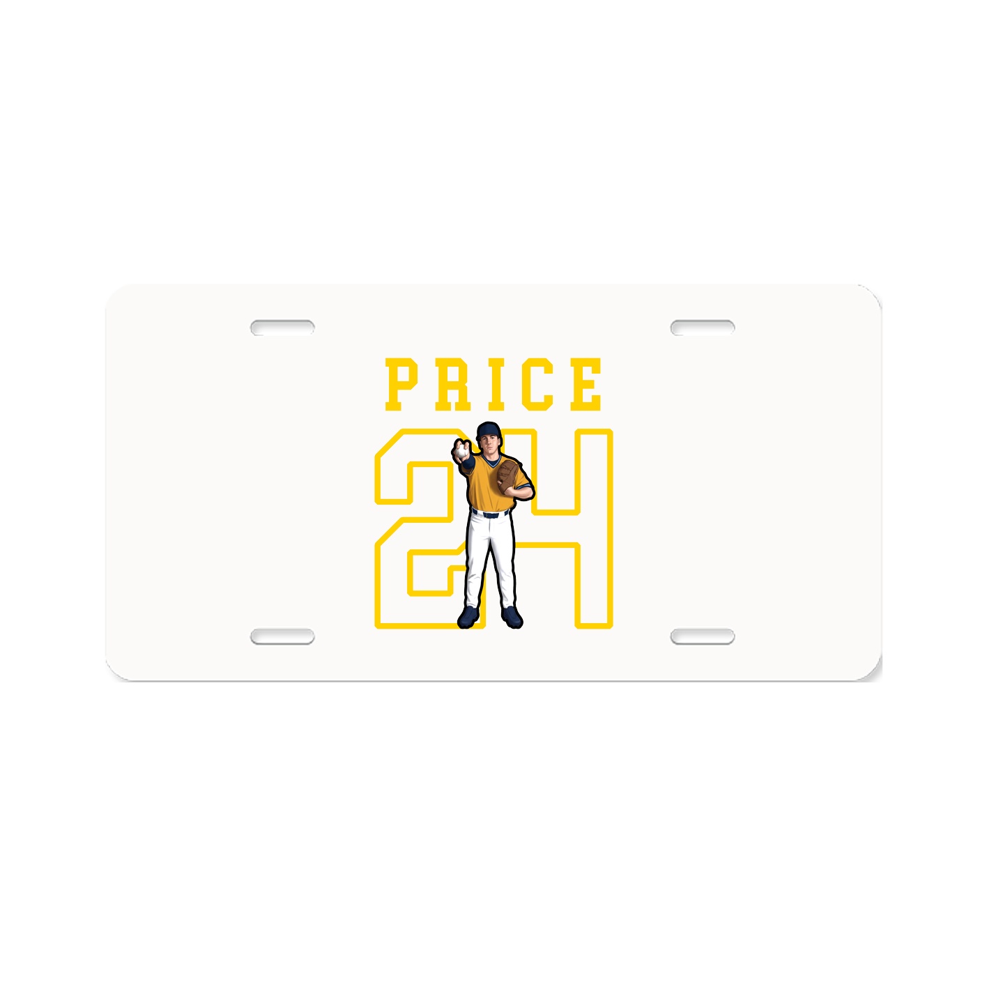 License Plate — Shirsey in Classic