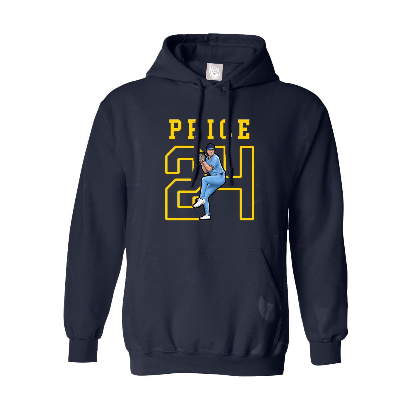 Youth Hoodie — Shirsey in Navy