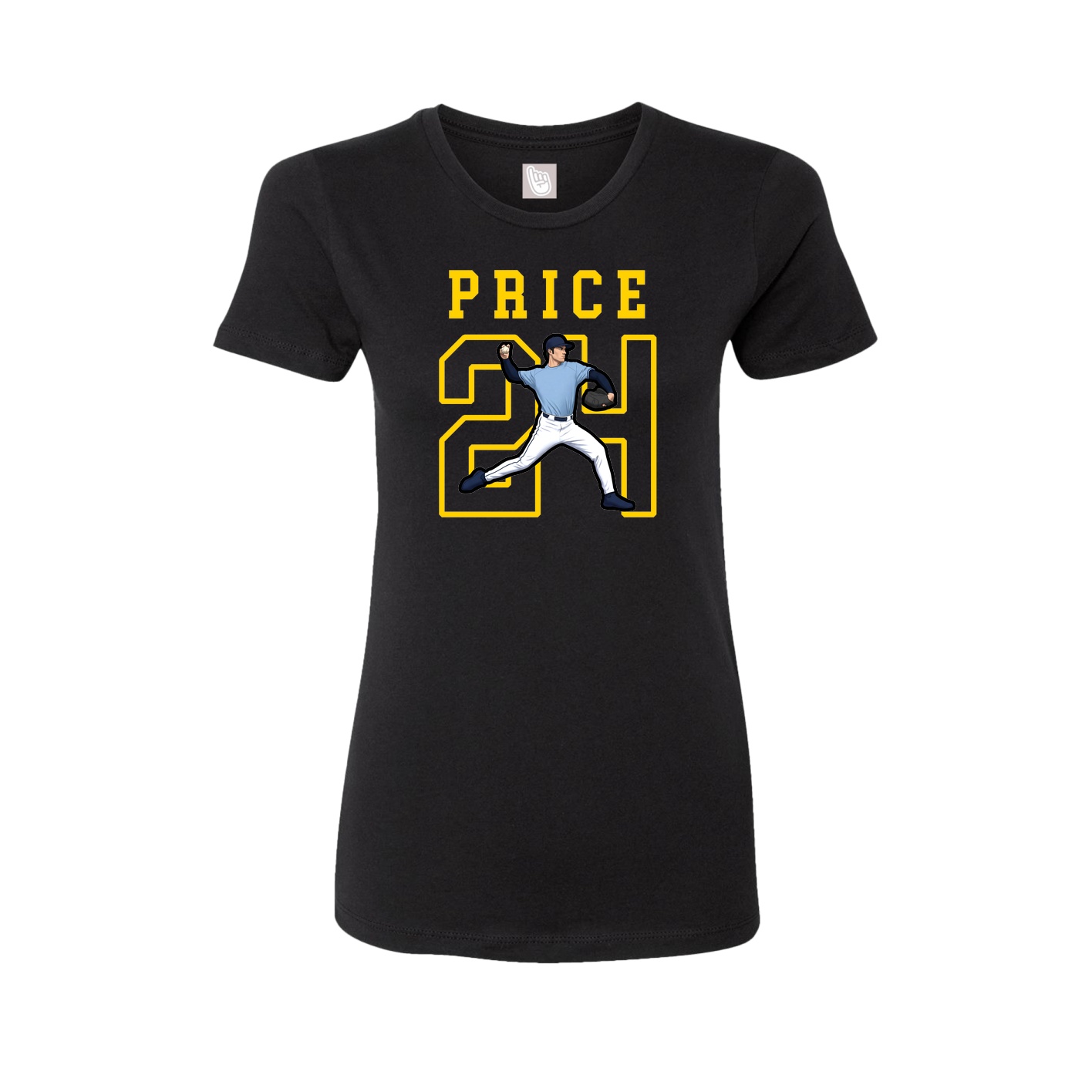 Fitted Women's Tee — Shirsey in Black