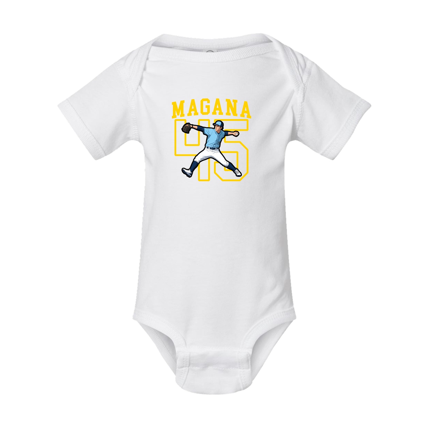 Baby Onesie — Shirsey in White