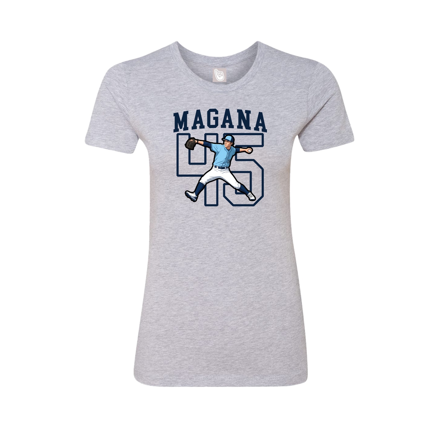 Fitted Women's Tee — Shirsey in Grey