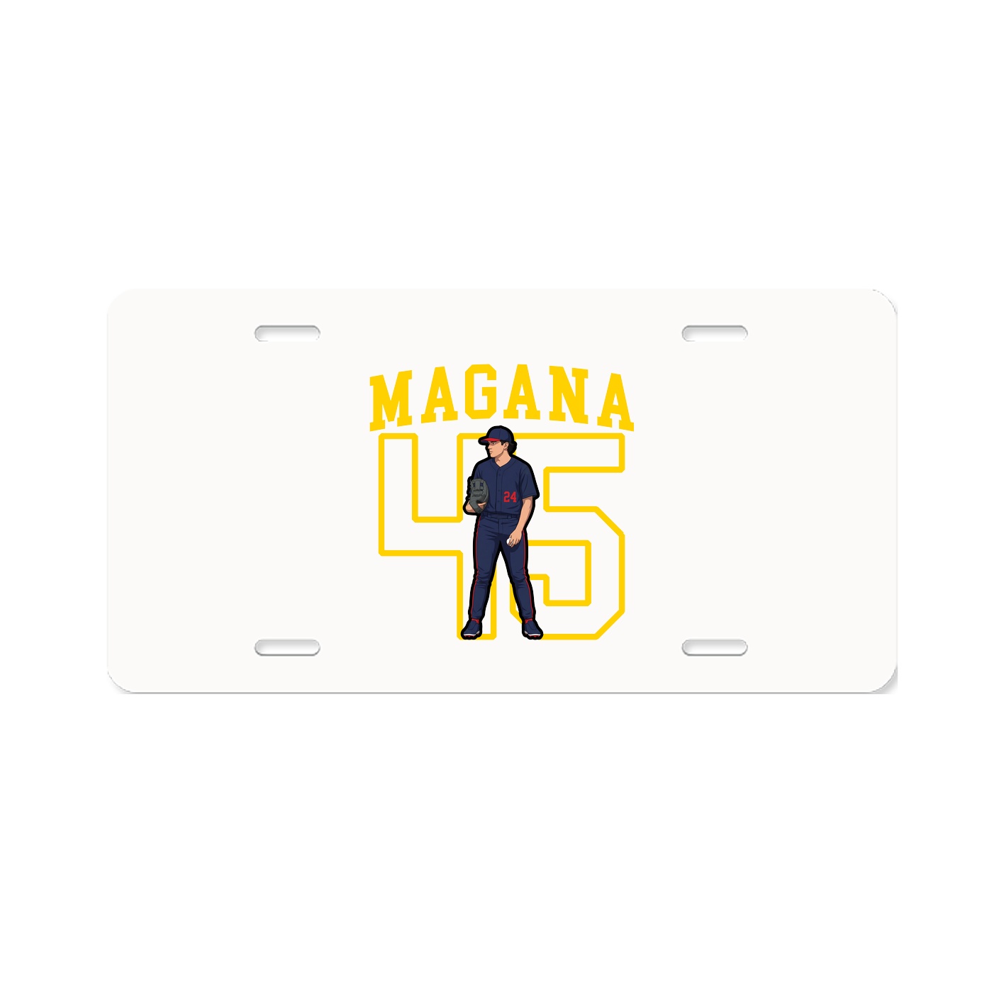 License Plate — Shirsey in Classic
