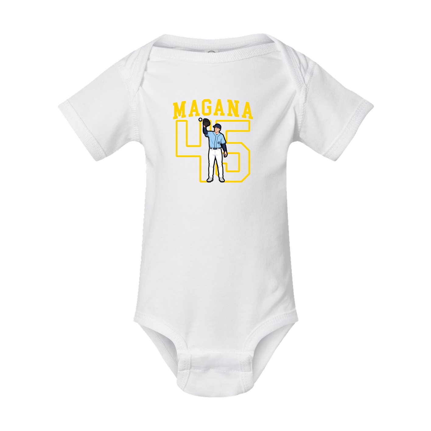 Baby Onesie — Shirsey in White