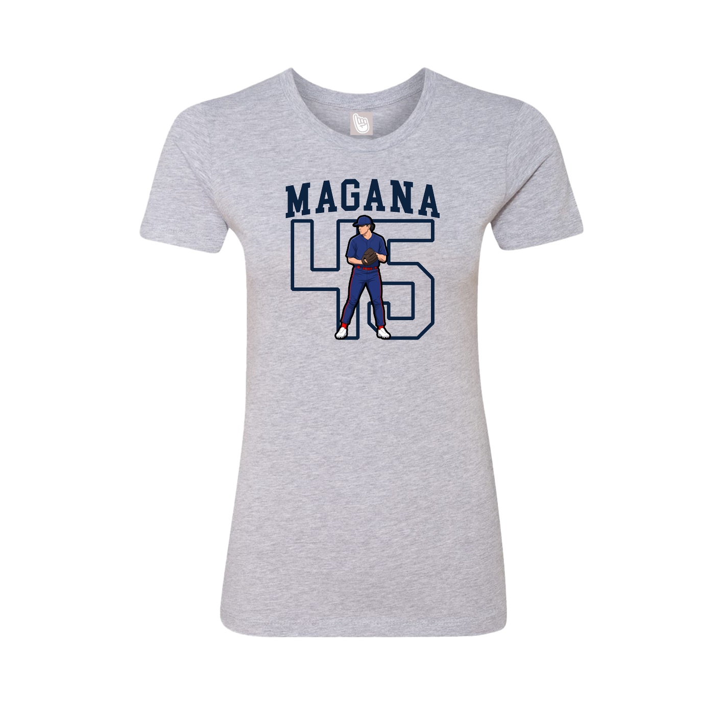 Fitted Women's Tee — Shirsey in Grey