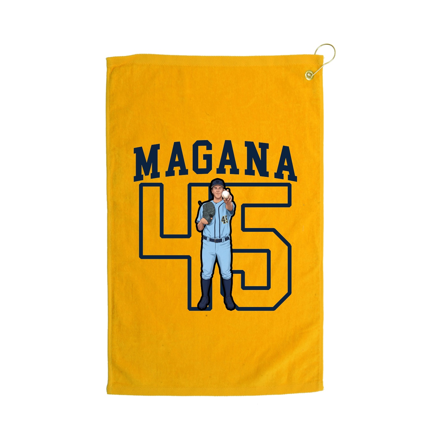 Golf Towel — Shirsey in Gold