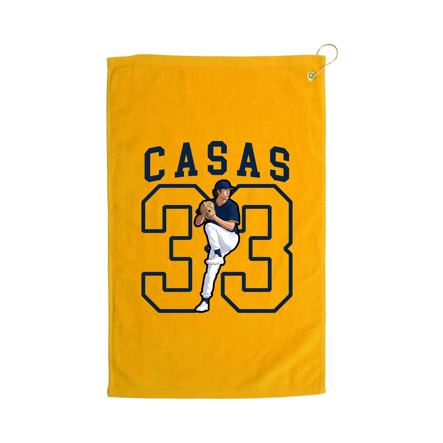 Golf Towel — Shirsey in Gold