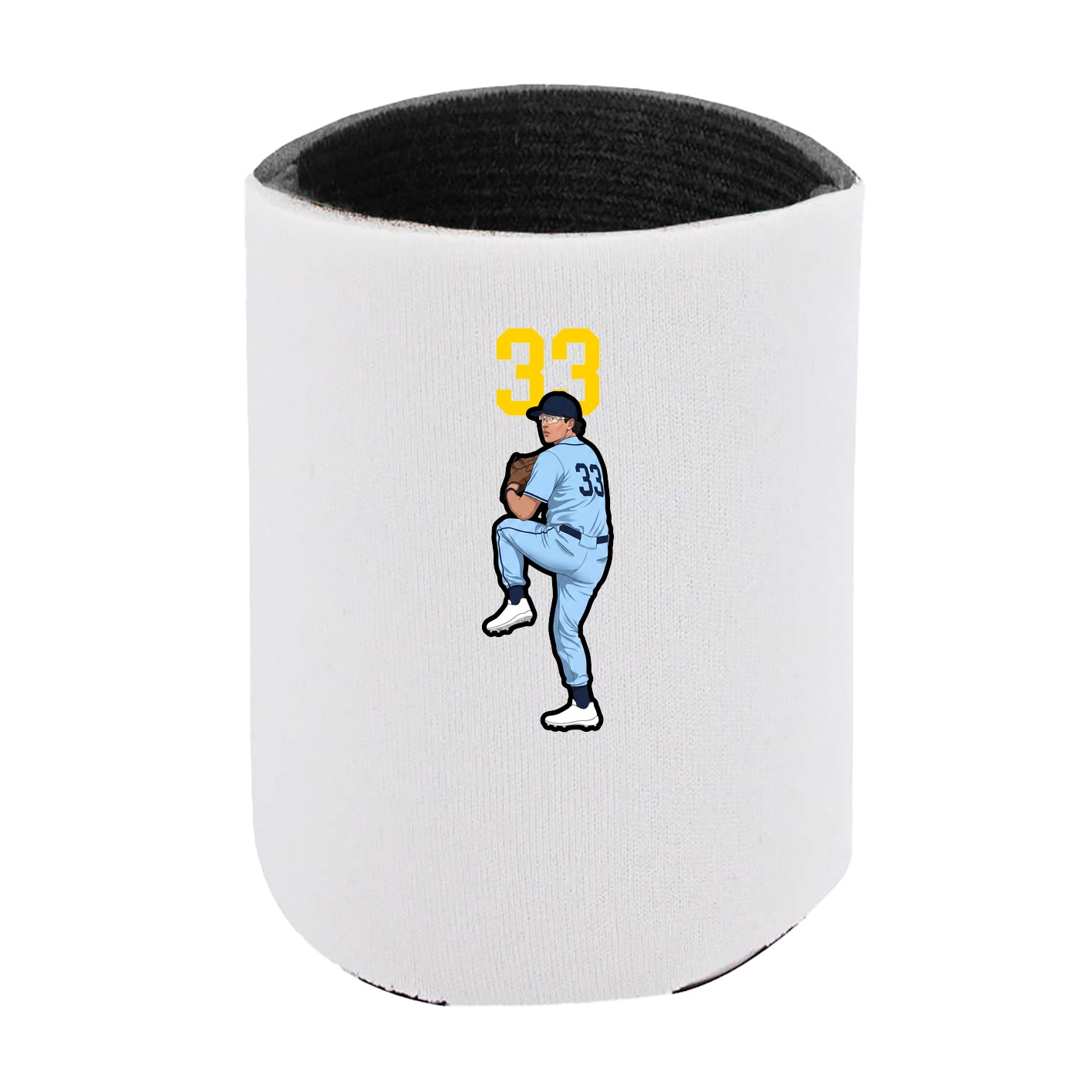 Can Holder — Number Top in White
