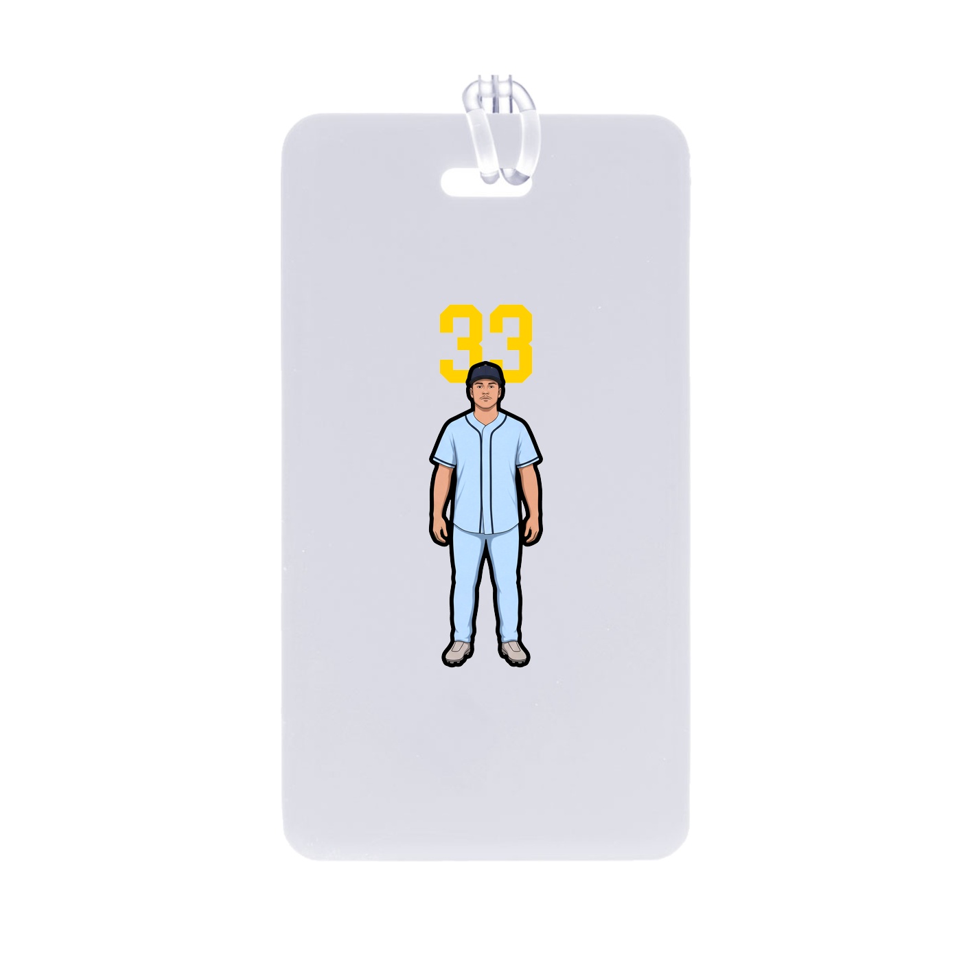 Bag Tag — Number Top in Classic