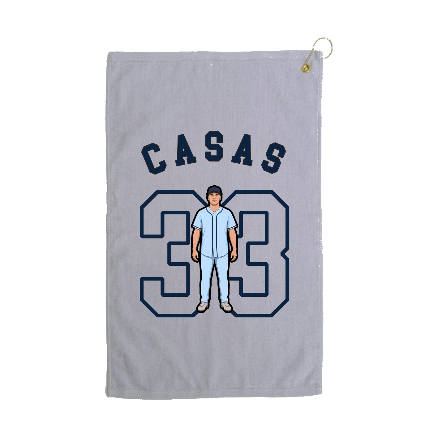 Golf Towel — Shirsey Arch in Grey